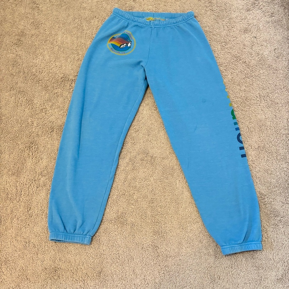 AVIATOR NATION BLUE SWEATPANTS